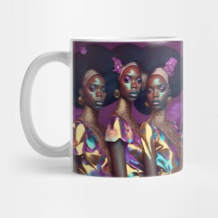 [AI Art] Oleander Sisters, Disco Style Mug